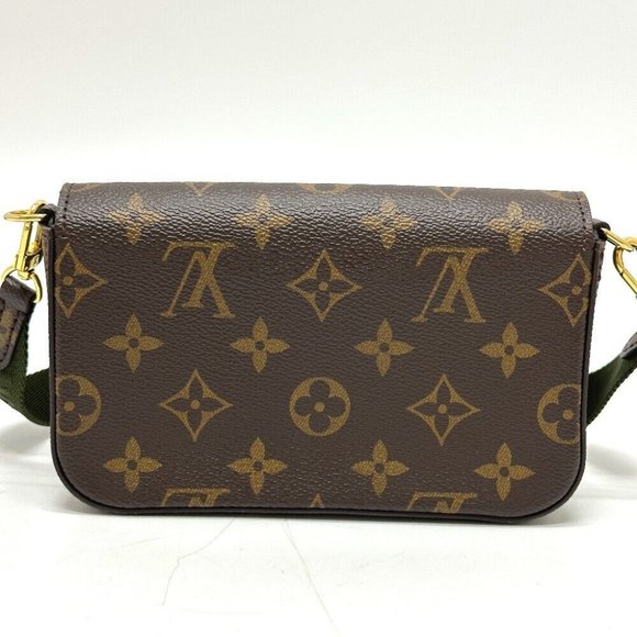 Authentic LOUIS VUITTON M80091 Monogram Multi-Pochette-Felicie pouch Shoulder Ba - Picture 6 of 15
